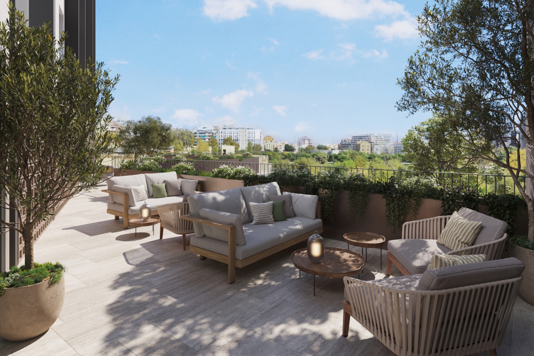 LUV Studio_Edificio Glories_Amenities_Terraza P1 copia